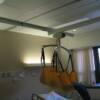 Room covering lift system. St. Josephs Hospital Ministry Healthcare in Marshfield, WI
