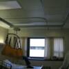 Room covering lift system. St. Josephs Hospital Ministry Healthcare in Marshfield, WI